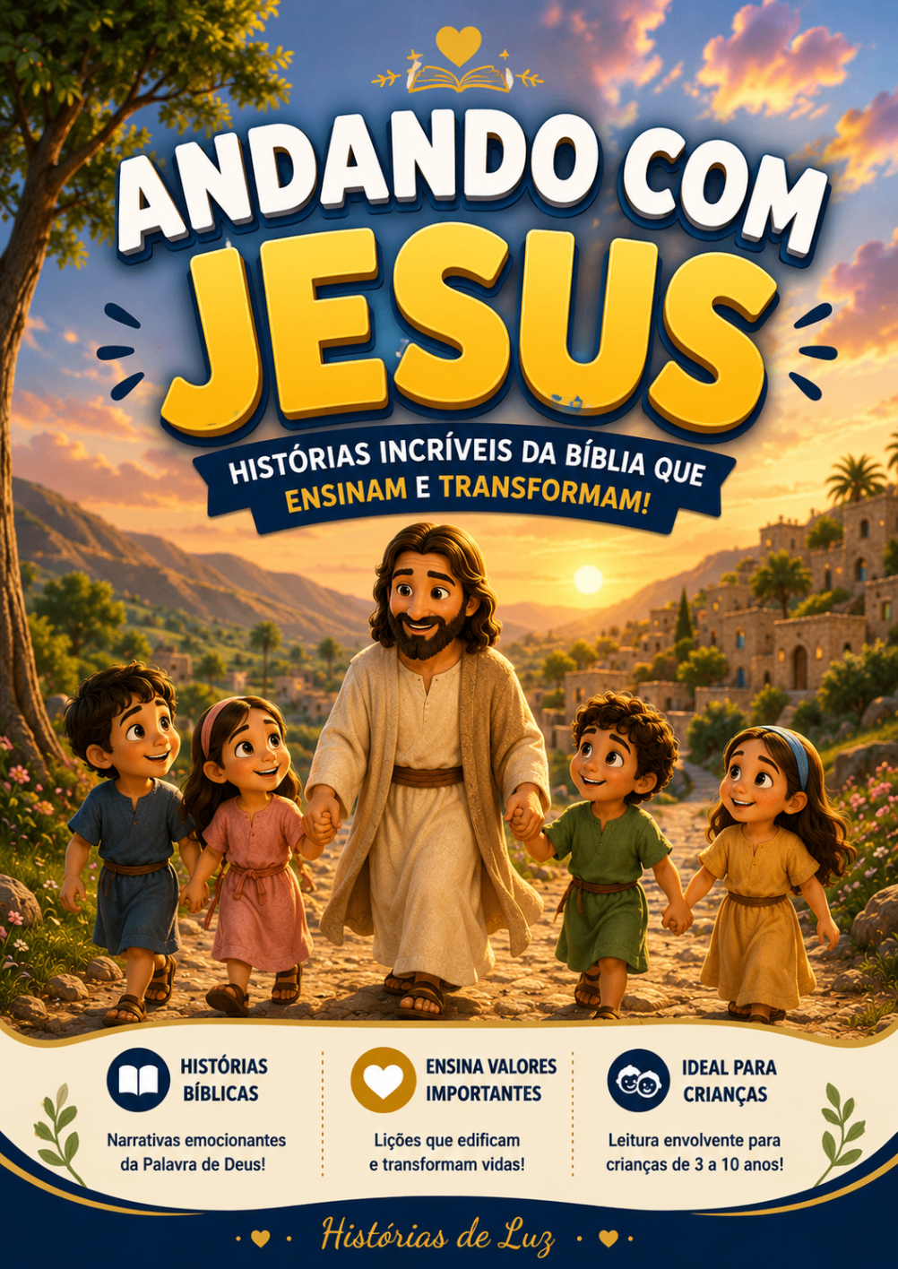 Capa da apostila Andando com Jesus